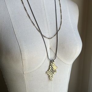 Mint! Lucky Brand boho necklace